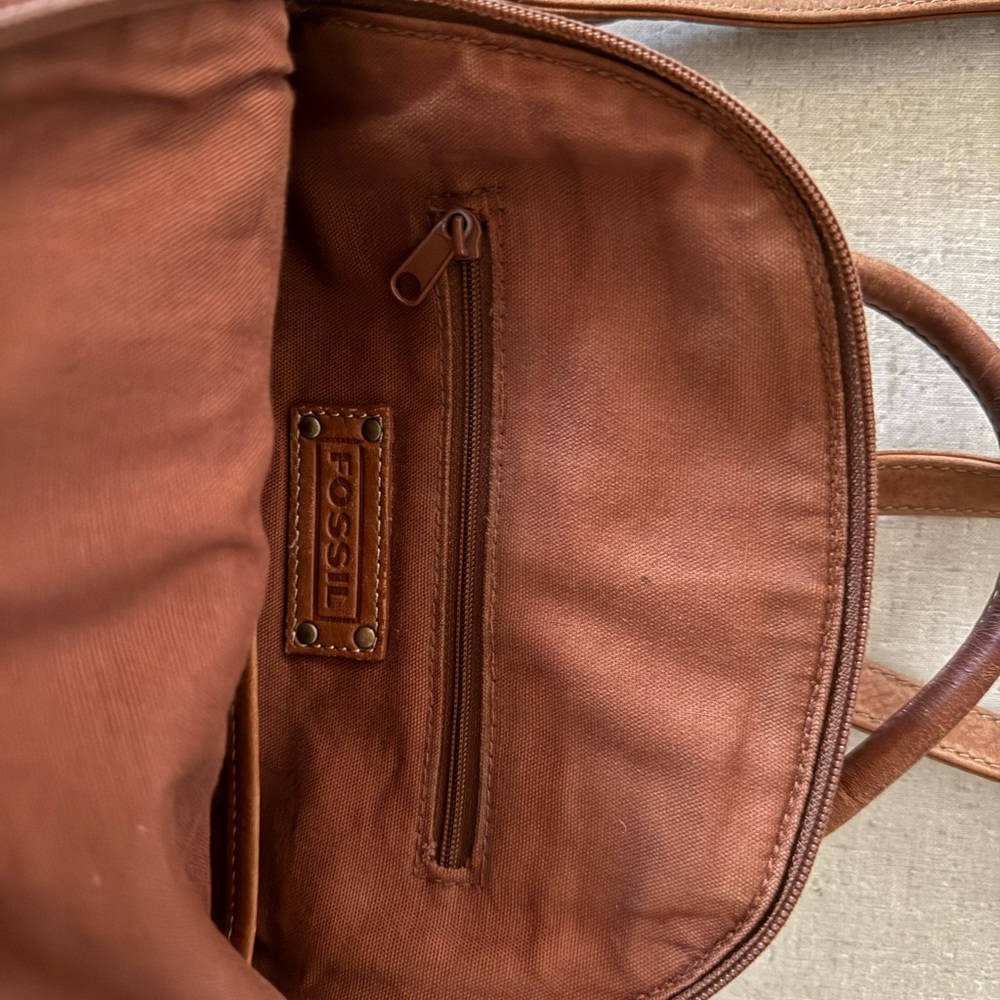 Fossil mini leather backpack - image 6